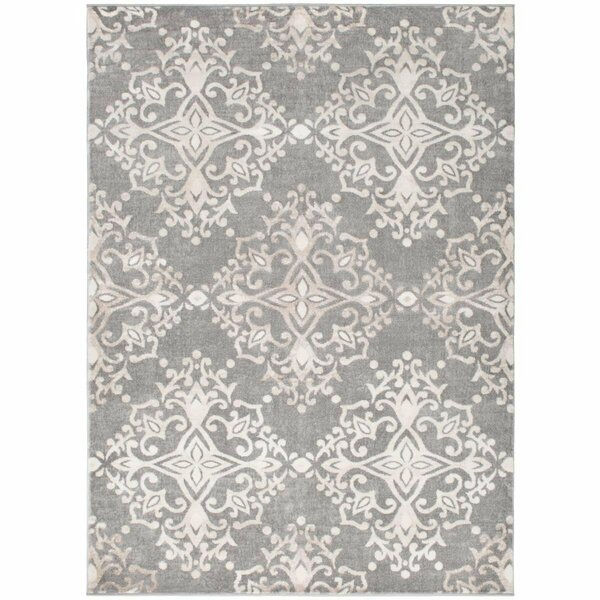 Mayberry Rug 7 ft. 10 in. x 9 ft. 10 in. Galleria Monica Area Rug, Gray GAL7456 8X10